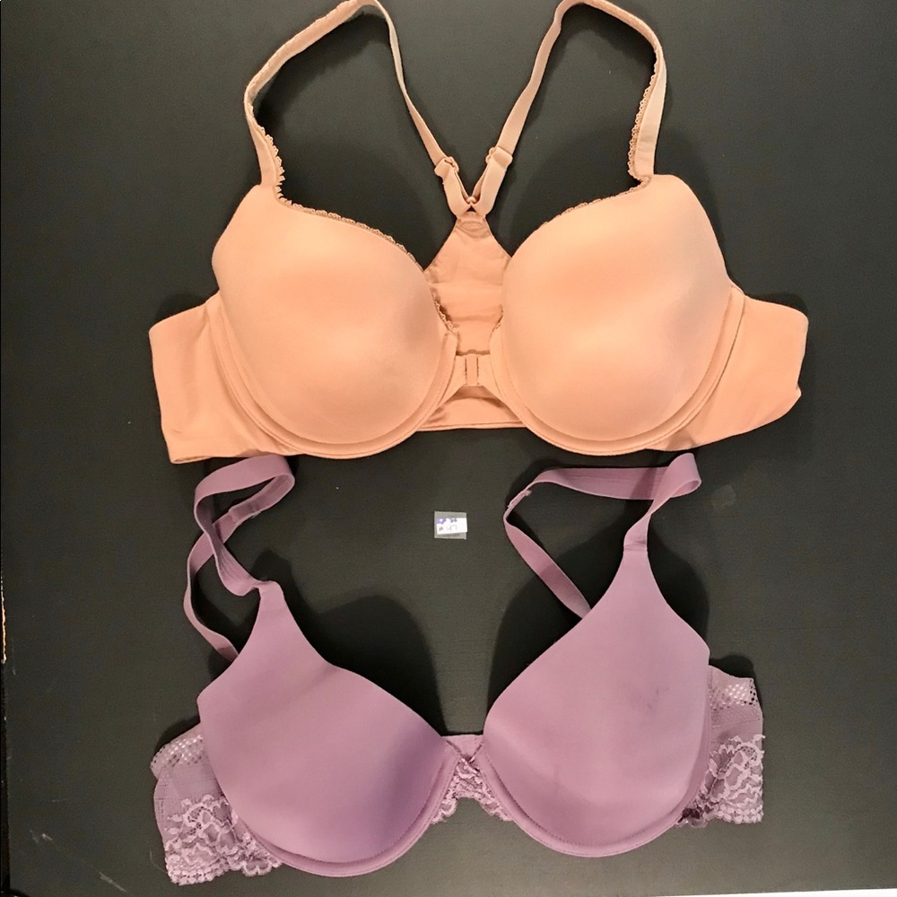 1-Victoria Secret bra and 1-Maidenform bra